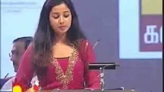 shreya ghoshal super  live performance in ilayaraja's presence