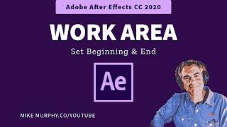 After Effects CC: How To Set Work Area & Loop Preview