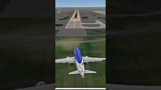 Air Moldova A320 Experiencing Turbulence While Landing #flightsimulator #aviation #a320 #avgeek #rfs