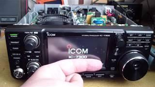 ICOM IC-7300 безвременно замолчавший (repair)