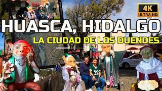 HUASCA DE OCAMPO  | Pueblo Mágico de HIDALGO | Ciudad de los Duendes | Prismas Basálticos y más 4k