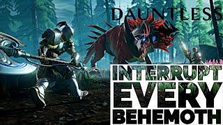 Dauntless Tutorial - How to Interrupt/Boop Every Behemoth