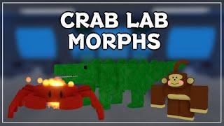 Roblox Crab Lab Morph locations and abilities