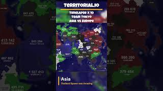 Asia vs Europe |Thailand Spawn is Great | Territorial.io