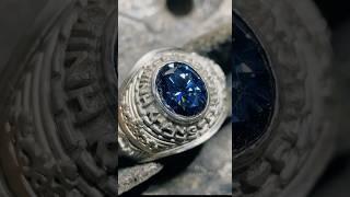 Stone setting on silver ring #custom #jewellery #jewelry #saigon #ring #silver #handmade