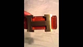 Hiphopiop First ever review on Hermes belt !!!!