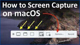 How to make a Mac Screen Capture screenshot