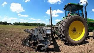 How I set up my Hiniker 6000 Cultivator for Organic Corn