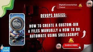 #ShellScript #DevOps | File Creation | Linux with This Powerful Shell Script | Step-by-Step Tutorial