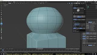 blender 2 8 daily tip   creating hard surfaces with sharp and smooth  edges