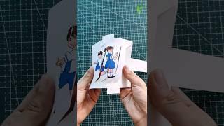 Painting Magical card for Brother  ‍️ #shorts
