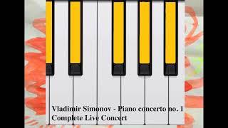 Vladimir Simonov - Piano concerto no. 1