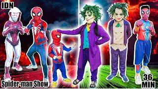 KID SPIDER MAN melindungi orang tua dari orang jahat - Rencana JOKER (Aksi Kehidupan Nyata)