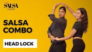 Learn Salsa Dance ADVANCED Combinations | Head Lock | With Counting