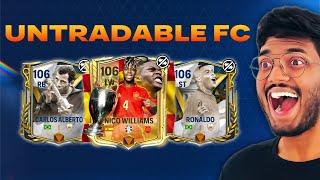 I Made Insane 4x Untradable Teams in FC MOBILE!