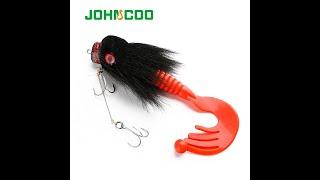 JOHNCOO 85g 22cm Deer Hair Material Big Mouse