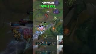 DOMINATING with PANTHEON in LoL Funny Moments!  #Pantheon #lol #lolmoments #lolclip #league