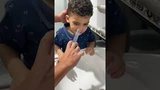 nasal irrigation - nasal wash - غسيل الانف للاطفال في المنزل