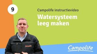 9 watersysteem leeg maken | Campolife