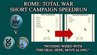 1:42 Pontus Short Campaign (Rome: Total War Speedrun)