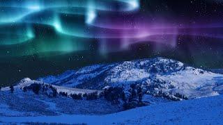 White Noise Sounds for Sleeping under Northern Lights