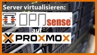 OpnSense: VMs anlegen in Proxmox [Hetzner Server]