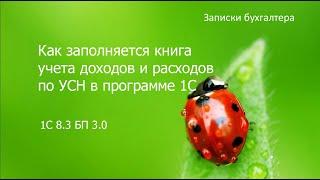 Как в программе 1С заполнить книгу учета доходов и расходов