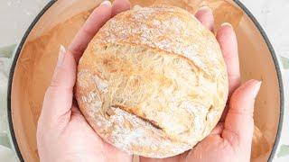 Small Batch Crusty Bread — With ONE CUP (120g) of Flour!