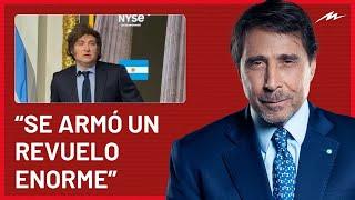 "Se armó un revuelo", la bomba de Feinmann sobre el anuncio de Javier Milei por el fin del cepo