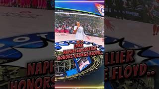 Lynx Napheesa Collier honored George Floyd before game vs. Sun for Memorial Day! #basketball