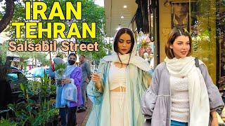 IRAN - Walking In Salsabil Street In Tehran 2022 Iran Vlog ایران