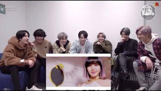 BTS reaction to BLACKPINK - ‘Ice Cream (with Selena Gomez)