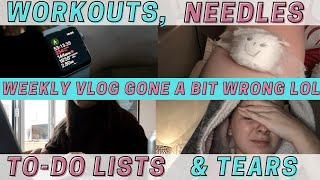 A (VERY WEIRD) 72 HOURS IN LOCKDOWN  | blood tests, radio interviews and crazy hormones (ad)