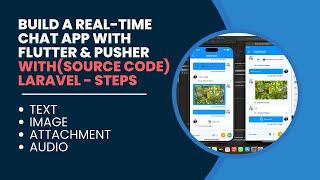Build a Real-Time Chat App with Flutter & Pusher: Text, Image, File, Audio + Source Code