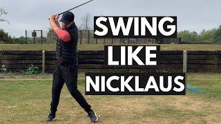 SWING LIKE JACK NICKLAUS - Easy golf swing for SENIOR GOLFERS (and people with poor flexibility!)