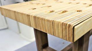 This Guy Collected All The Unnecessary Pieces Of Plywood and Made Awesome Furniture