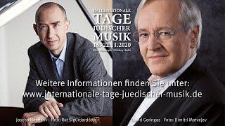 David Geringas & Jascha Nemtsov in concert  - Internationale Tage Jüdischer Musik