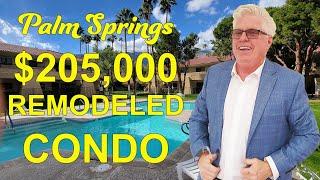 6 Minutes of High Value $205,000 Palm Springs Condo For Sale