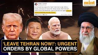 Iran Israel Conflict: Know What's Happening NOW In 3 Mins | US, China, India Issue Evacuation Order