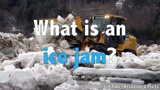 What are ice jams?