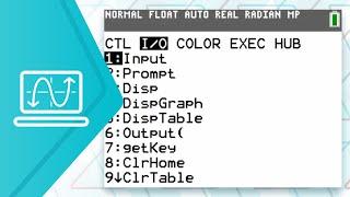 Creating a TI-Basic Program on the TI-84 Plus CE