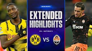 Borussia Dortmund vs. Shakhtar: Extended Highlights | UCL League Phase MD 8 | CBS Sports Golazo