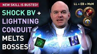 "Perma" Shock combo for【Lightning Conduit】! BV for clear, LC for bossing! 3.19