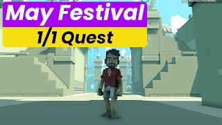 May Festival Social Hub | (1/1 Quest) The Sandbox All Quests Walkthrough [Special Event]