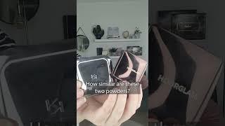 KIKO MILANO RADIANT FUSION VS HOURGLASS AMBIENT LIGHTING POWDER #shorts