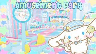 Cinnamoroll Amusement Park Floor Speedbuild & Tour | Roblox My Hello Kitty Cafe Ideas | Riivv3r