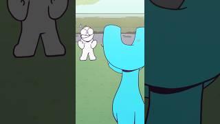 Try not to get caught challenge (rainbow friends chapter 2 animation) #shorts