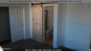 Priced at $275,000 - 34375 S Spirit Lane, Red Rock, AZ 85145