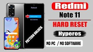 How to Hard Reset Redmi Note 11 Forgotten Password || Without Pc 2025 || Screen Lock Bypass 