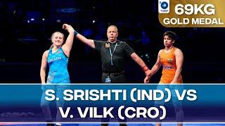 Gold Medal • WW 69Kg • Srishti SRISHTI (IND) vs. Veronika VILK (CRO)